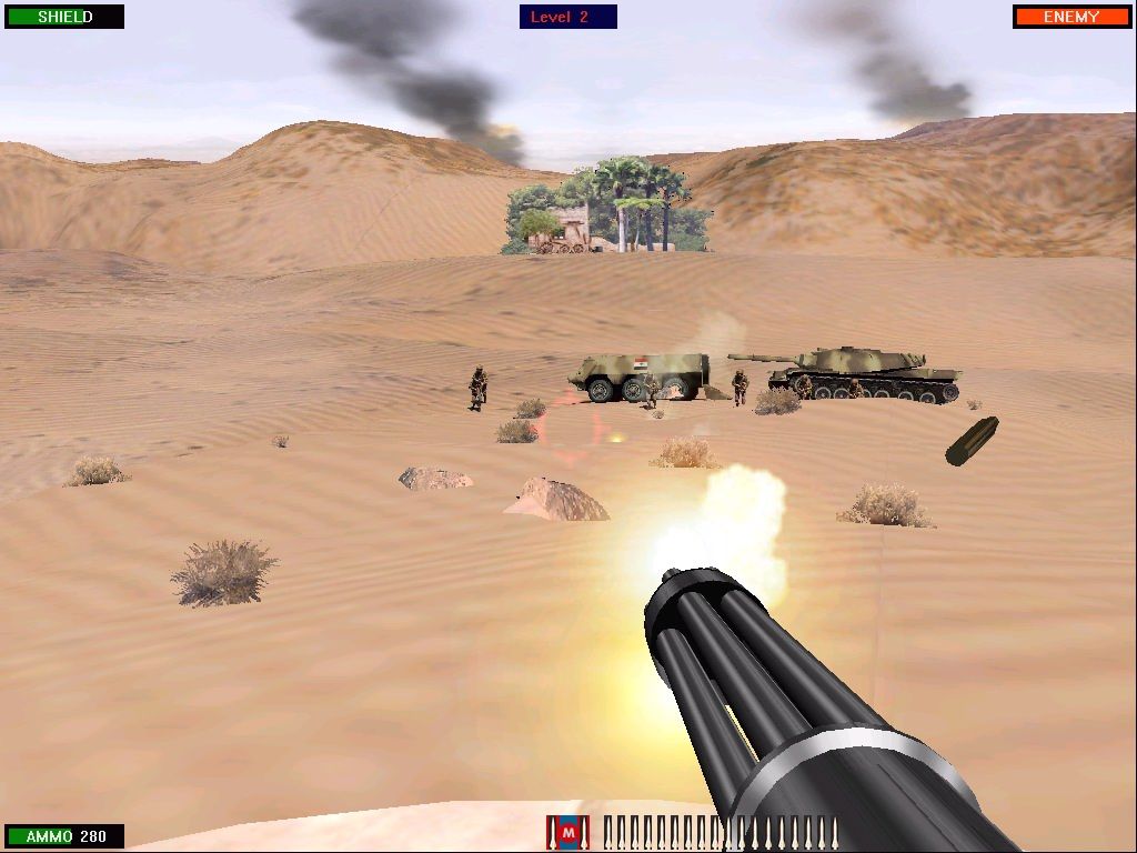 Screenshot of Beach Head: Desert War (Windows, 2003) - MobyGames