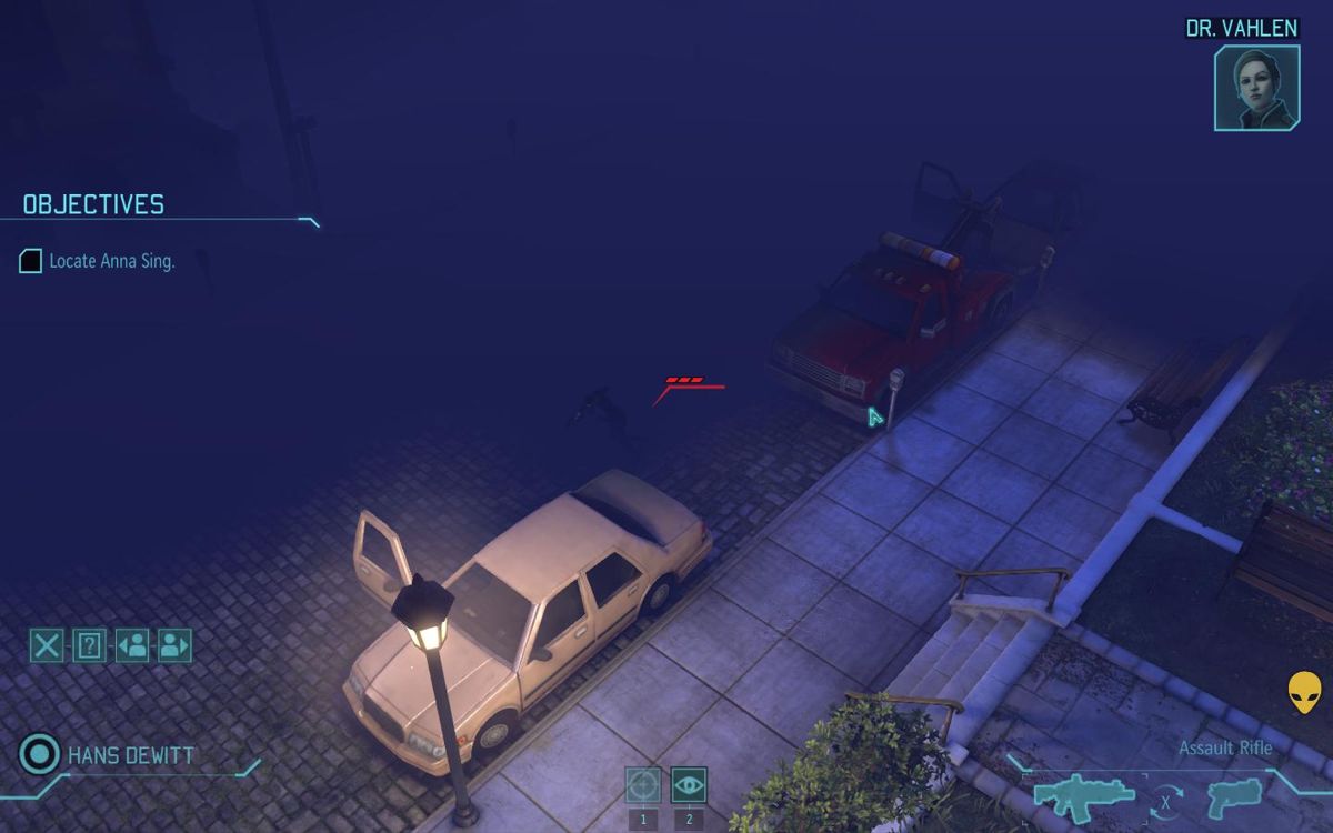 XCOM: Enemy Unknown (Windows) screenshot: Alien Thin Men spotted