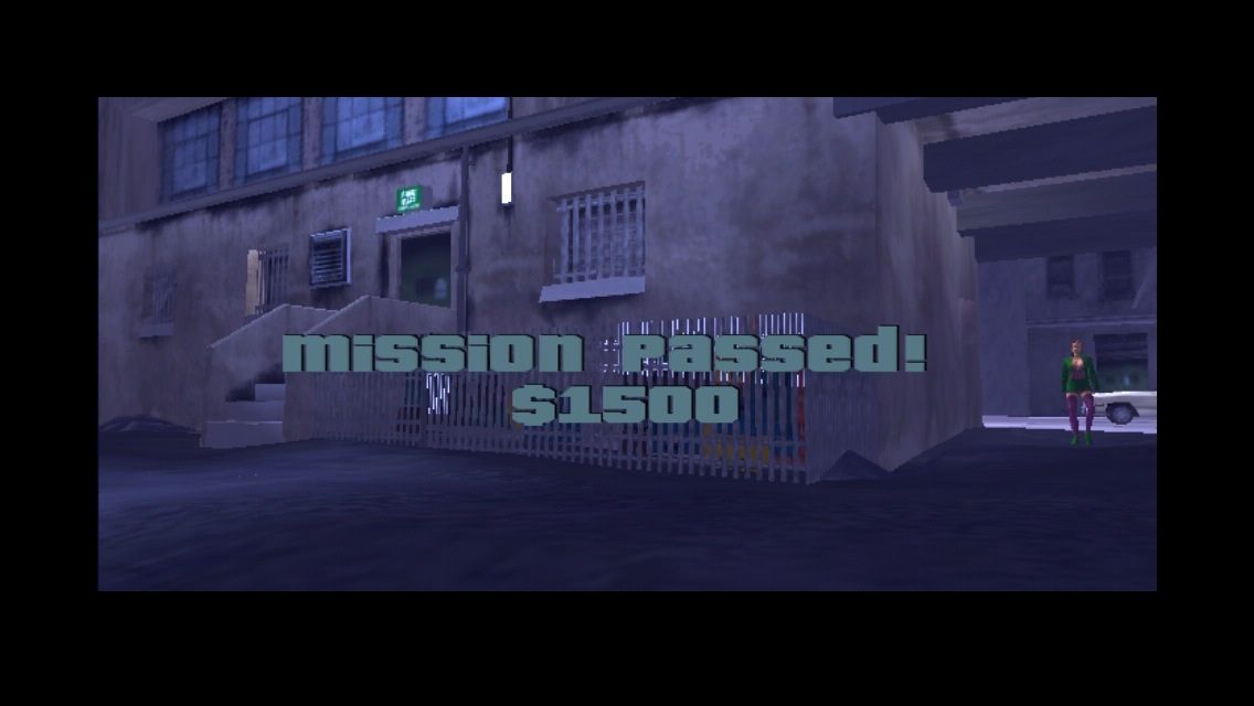 Grand Theft Auto III (iPhone) screenshot: Completed a Mission