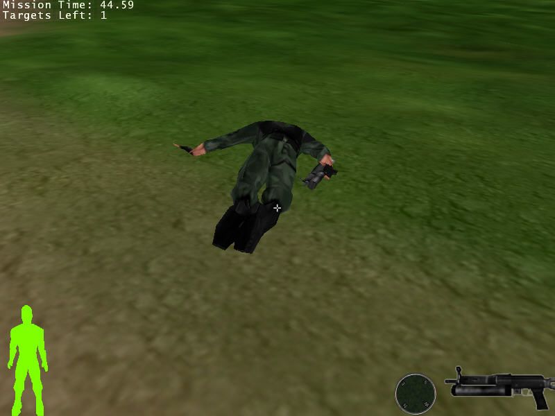 Tropical Storm (Windows) screenshot: Dead body