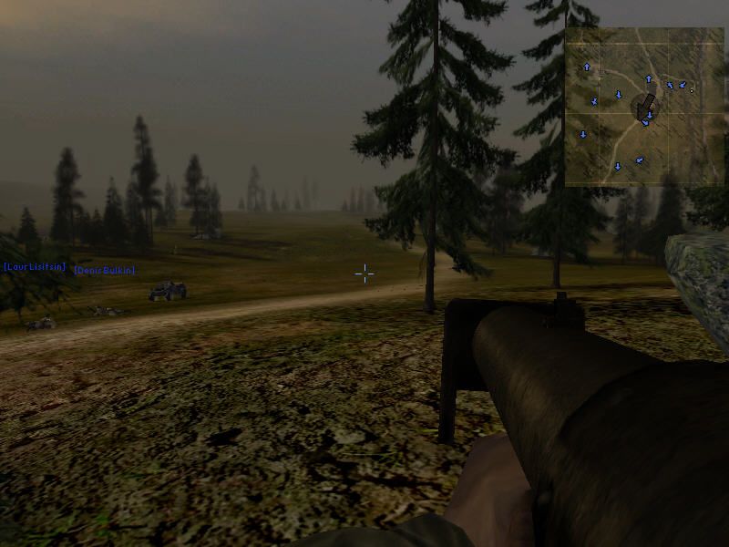 Battlefield 1942 (Windows) screenshot: Heavy weapon