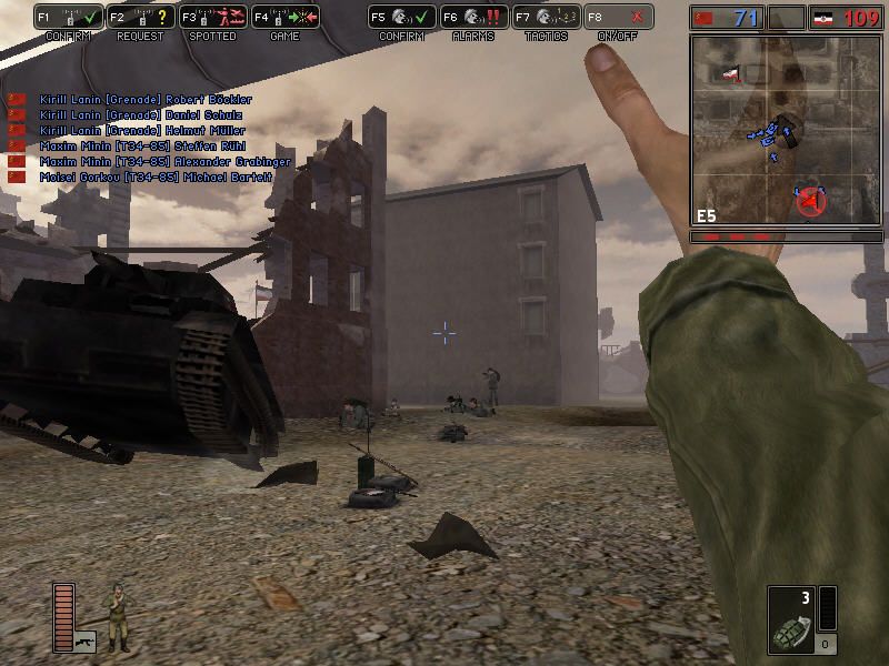 Battlefield 1942 (Windows) screenshot: Catch this!