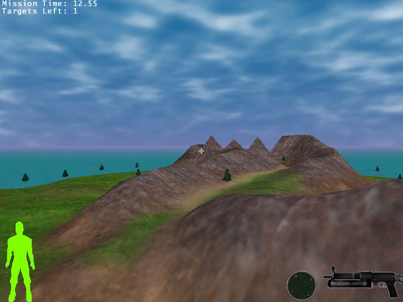 Tropical Storm (Windows) screenshot: Mountains