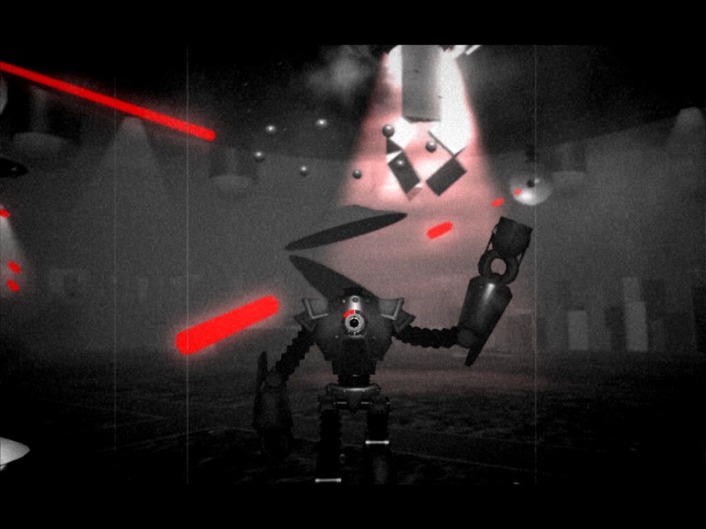 Attack of the 50ft Robot! (Windows) screenshot: Last fight