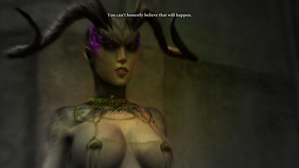 Dragon Age II (Xbox 360) screenshot: Everyone's favourite ... a desire demon