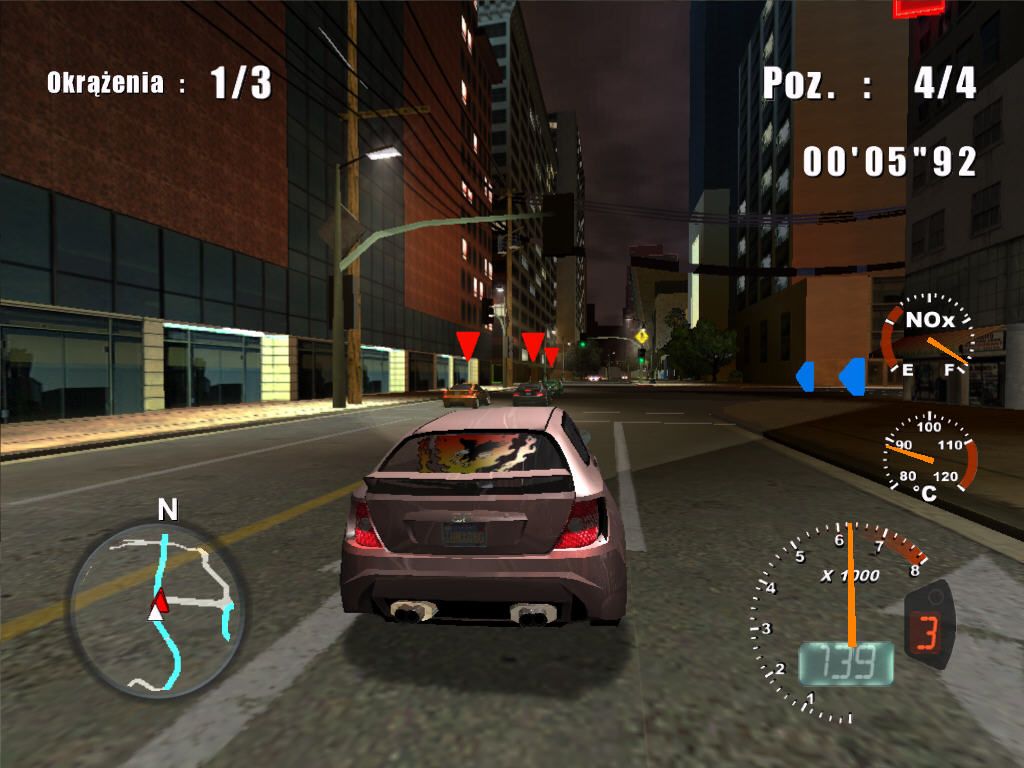 Top Gear: RPM Tuning (Windows) screenshot: City race