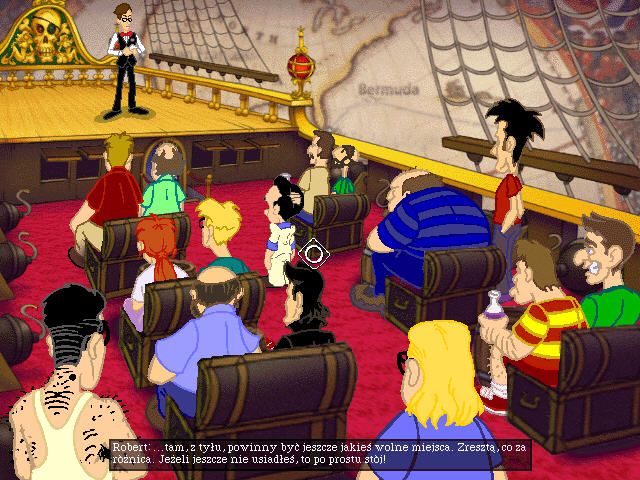 Leisure Suit Larry: Love for Sail! (Windows) screenshot: Ship on the ship
