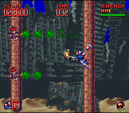 Screenshot of Super Turrican 2 (SNES, 1995) - MobyGames