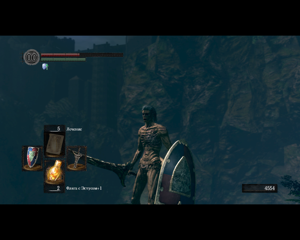 Dark Souls: Prepare to Die Edition (Windows) screenshot: When you die you become hollow and look like a rotten undead