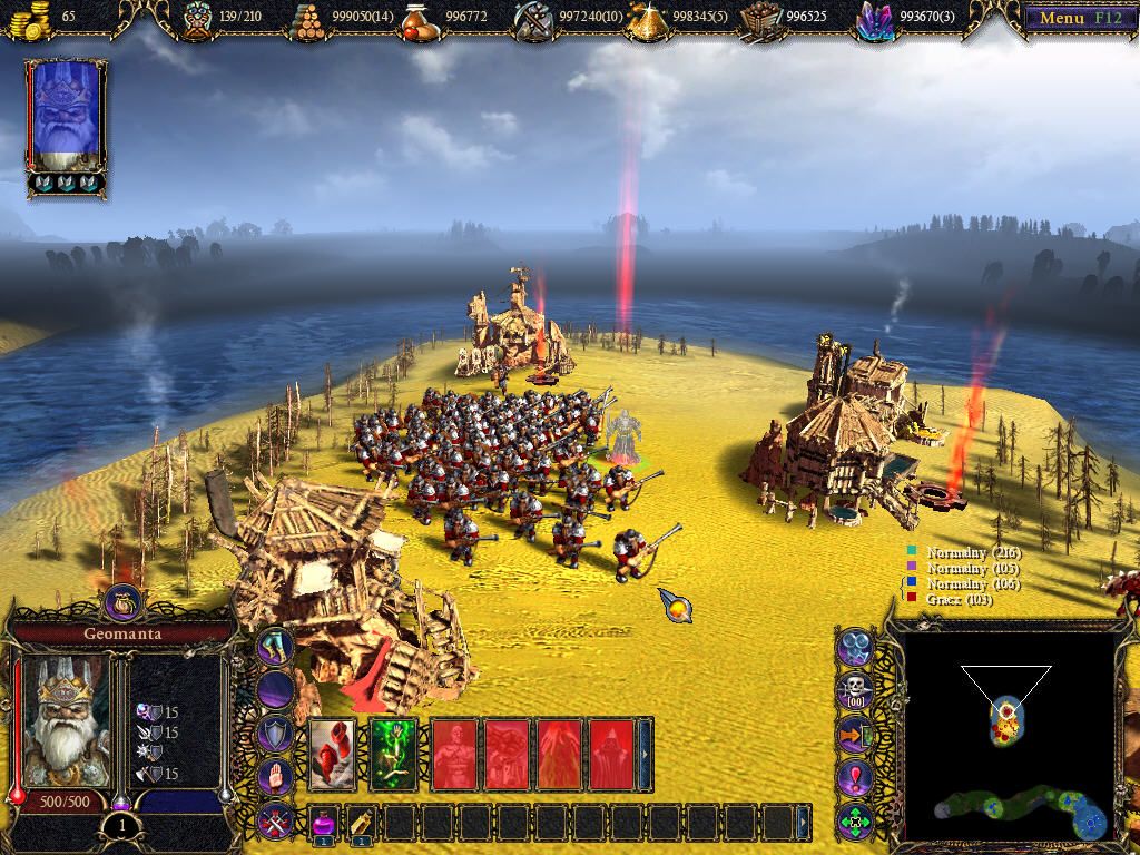 Heroes of Annihilated Empires (Windows) screenshot: Dwarves with shotguns. :D