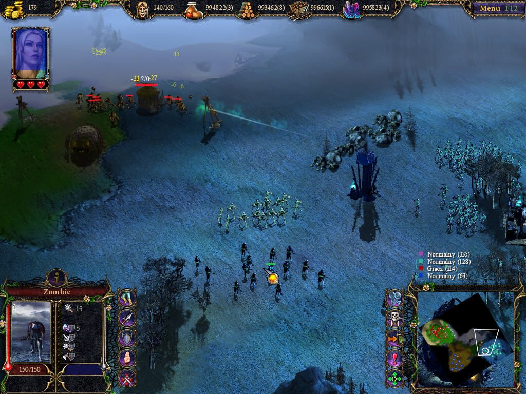 Heroes of Annihilated Empires (Windows) screenshot: March of the undead