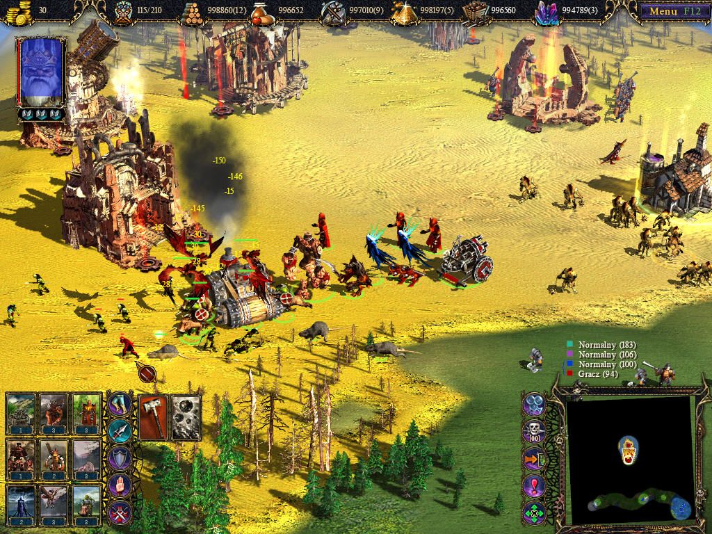 Heroes of Annihilated Empires (Windows) screenshot: Creatures from another world