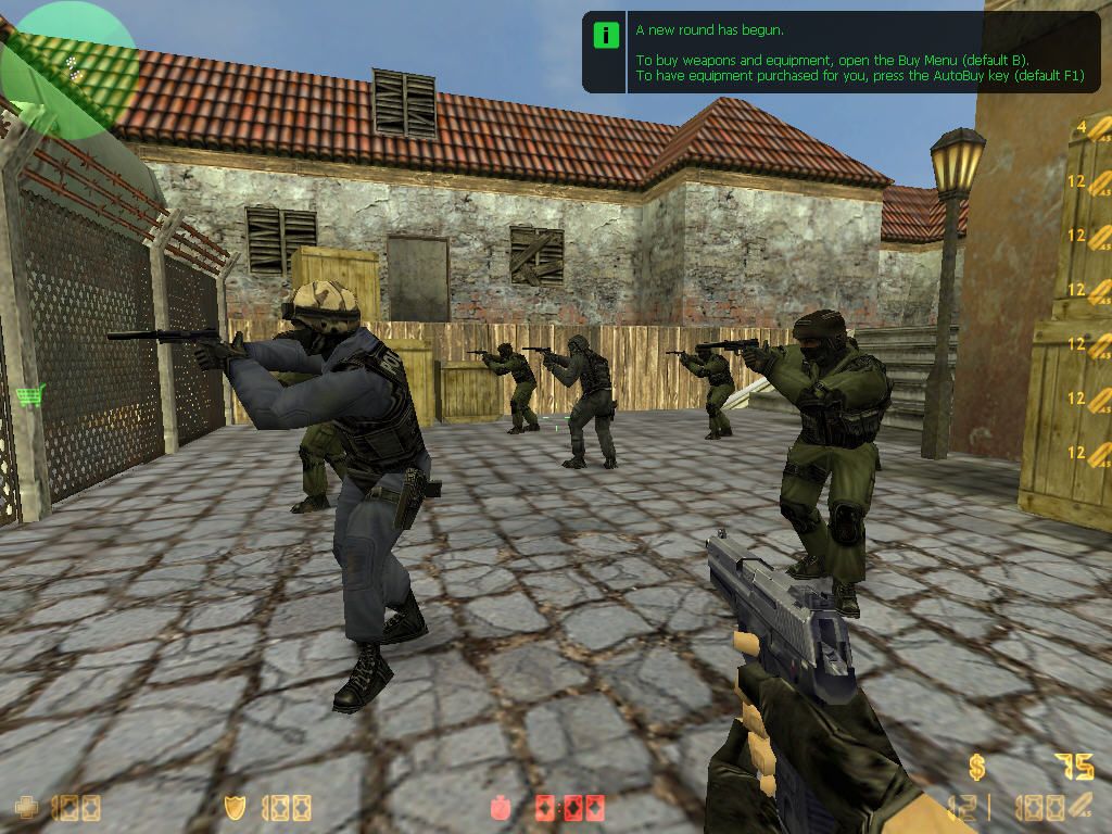 Counter-Strike: Condition Zero (Windows) screenshot: My team