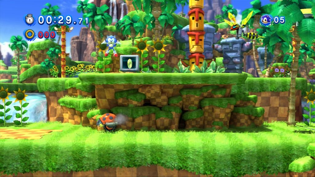 Sonic: Generations (Xbox 360) screenshot: Sonic died.