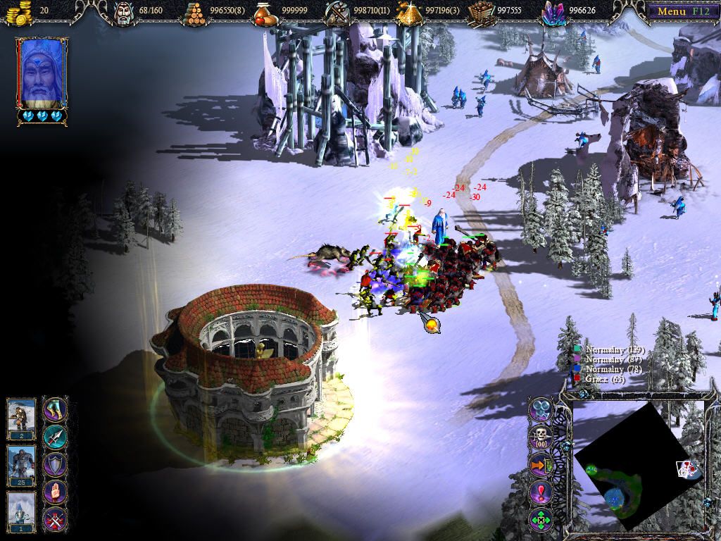 Heroes of Annihilated Empires (Windows) screenshot: Nec Hercules contra plures.