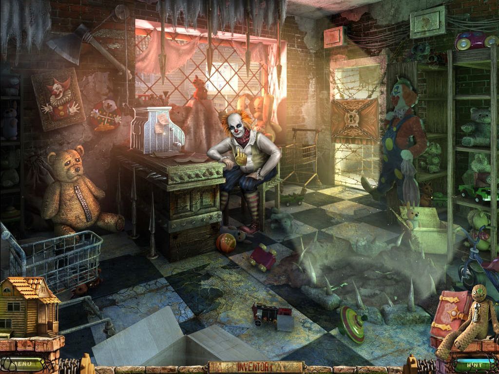 Stray Souls: Dollhouse Story (Windows) screenshot: Inside the toyshop