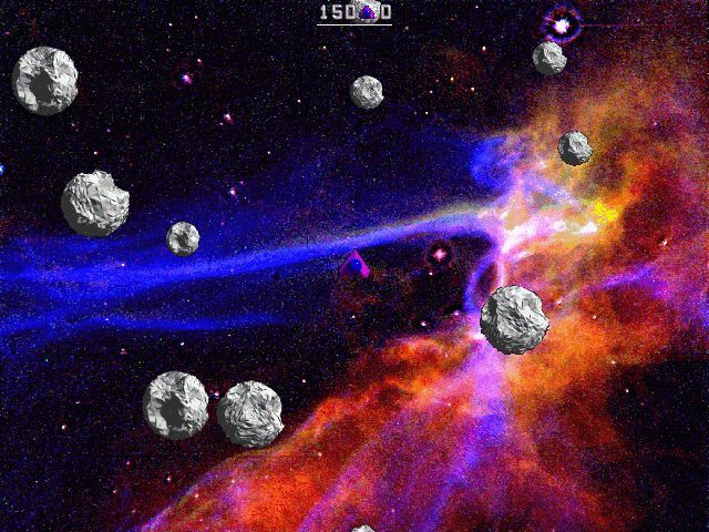 Screenshot of Space Rocks 3D (Windows, 1996) - MobyGames