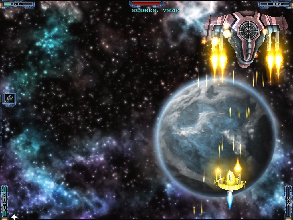 Back to Earth 2 (Windows) screenshot: The first boss