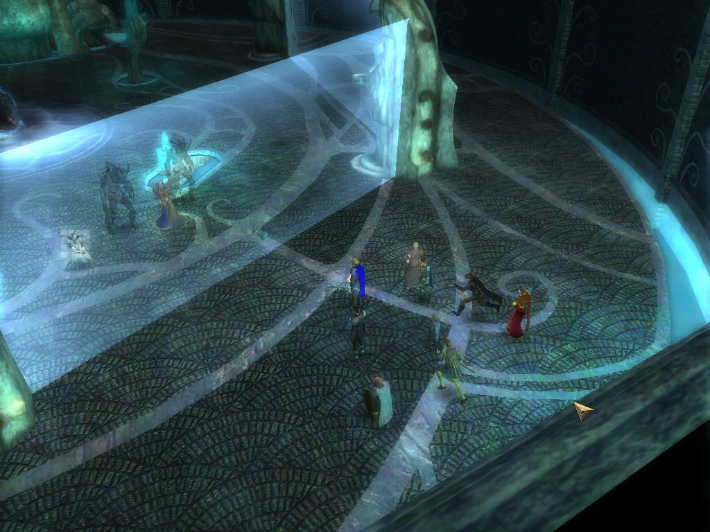 Neverwinter Nights 2 (Windows) screenshot: Magic barrier