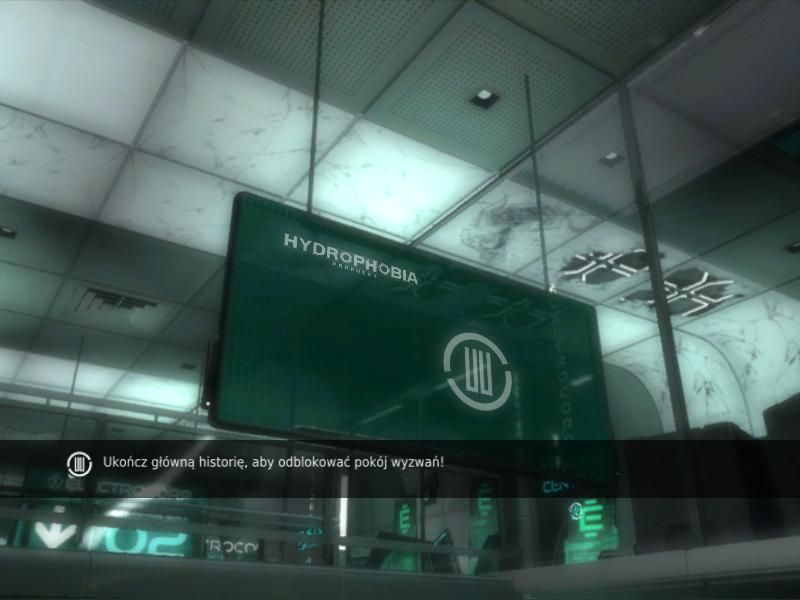 Hydrophobia: Prophecy (Windows) screenshot: Main Menu