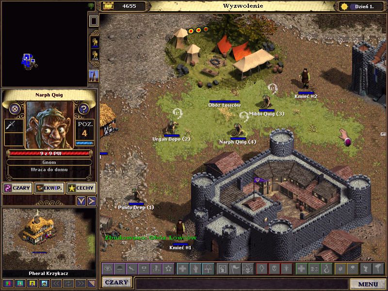 Majesty: The Fantasy Kingdom Sim (Windows) screenshot: Helpful gnomes