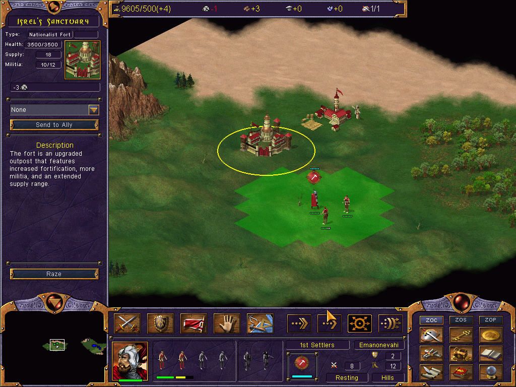 Screenshot of Kohan: Ahriman's Gift (Windows, 2001) - MobyGames