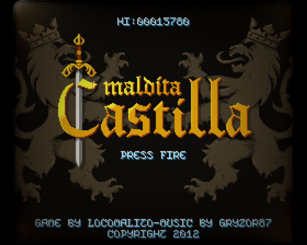 Maldita Castilla (Windows) screenshot: Title screen