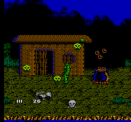 Screenshot of Swamp Thing (NES, 1992) - MobyGames