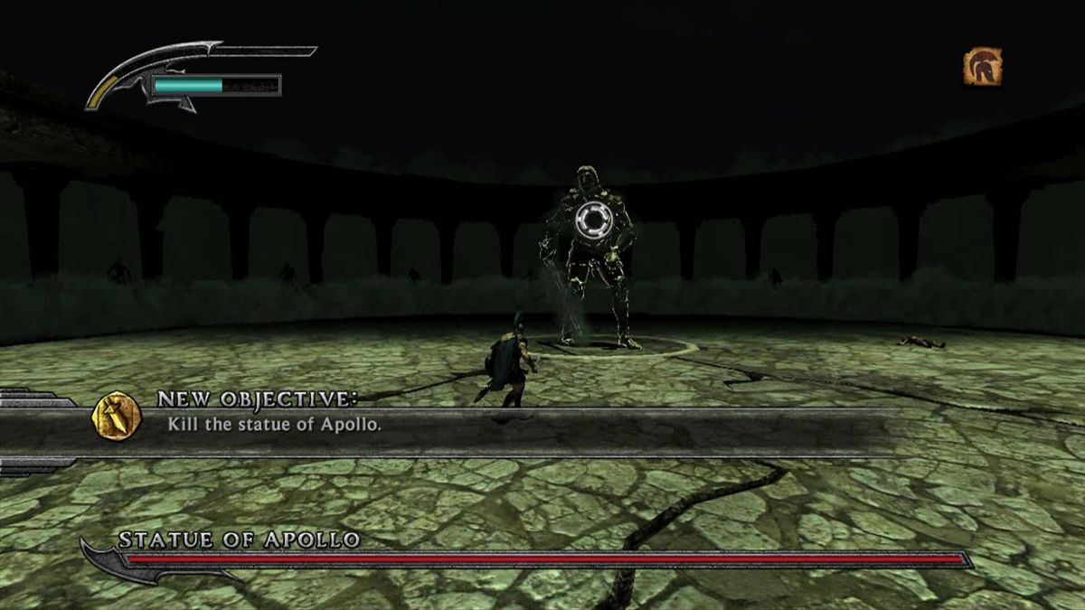 Warriors: Legends of Troy (Xbox 360) screenshot: Fight Apollo