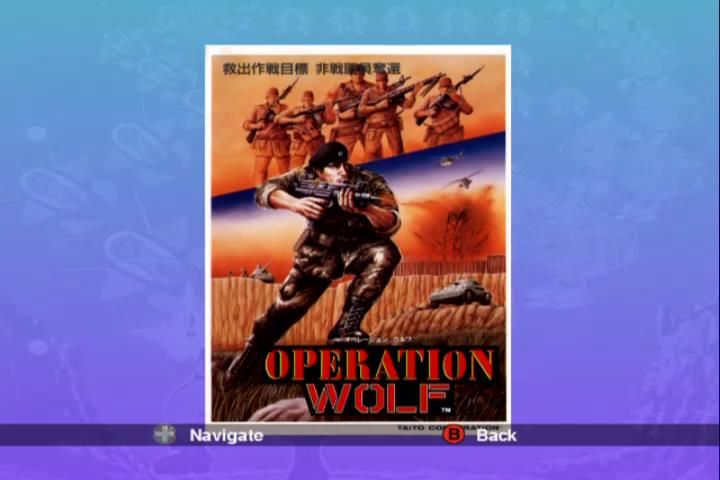 Taito Legends (Xbox) screenshot: Operation Wolf Flyer