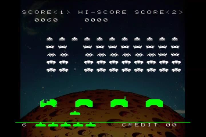 Taito Legends (Xbox) screenshot: Space Invaders