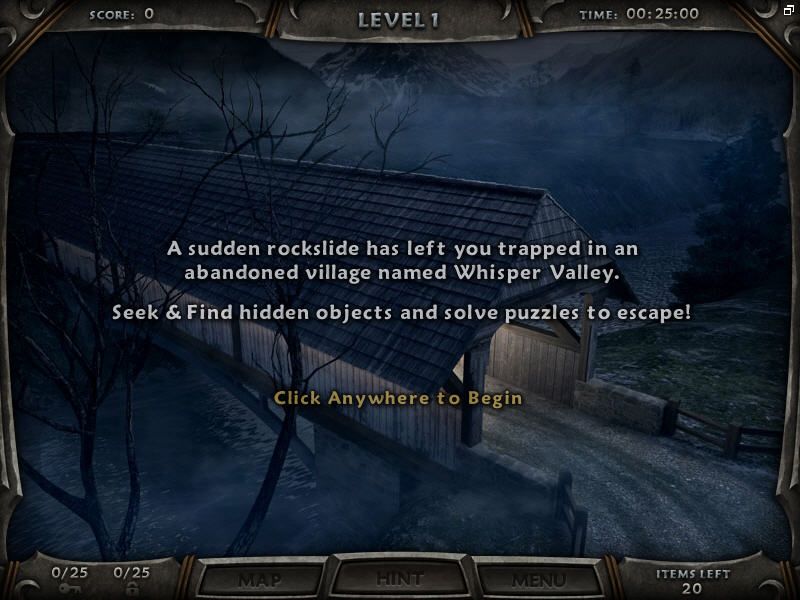 Escape Whisper Valley (Windows) screenshot: Intro