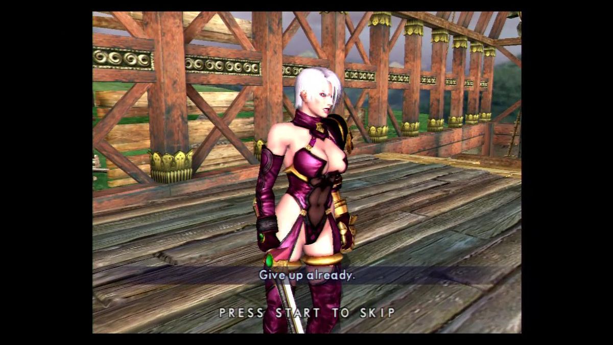SoulCalibur II (Xbox) screenshot: Ivy