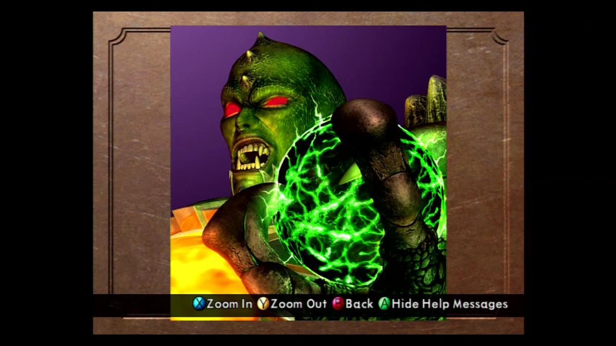 SoulCalibur II (Xbox) screenshot: Hi Res art in the art gallery