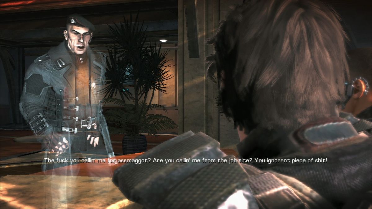 Bulletstorm (PlayStation 3) screenshot: Betrayed.