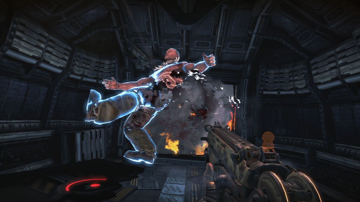Bulletstorm (PlayStation 3) screenshot: No one can board my ship without permission.
