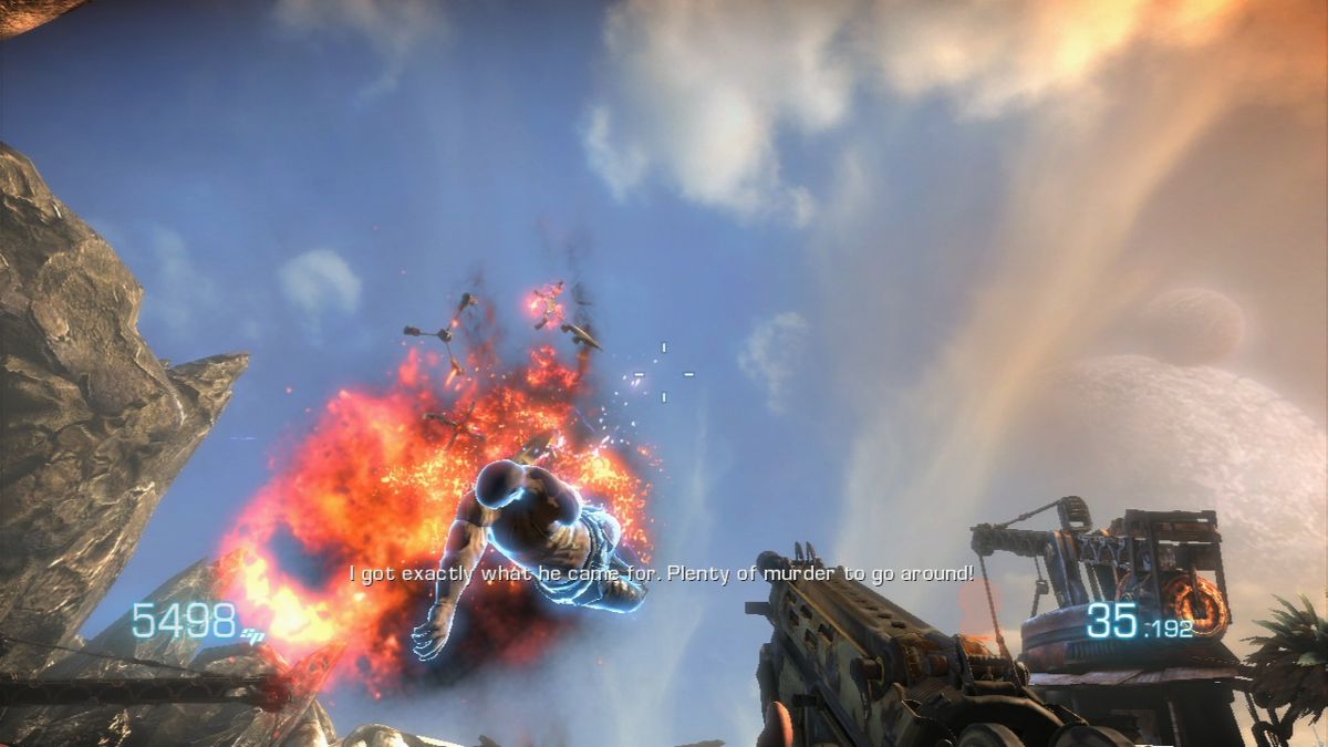 Screenshot of Bulletstorm (PlayStation 3, 2011) - MobyGames