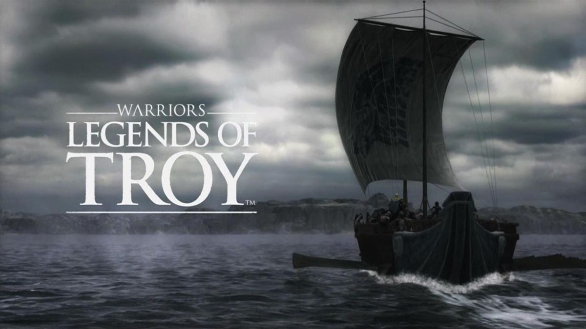 Warriors: Legends of Troy (Xbox 360) screenshot: Title during introduction
