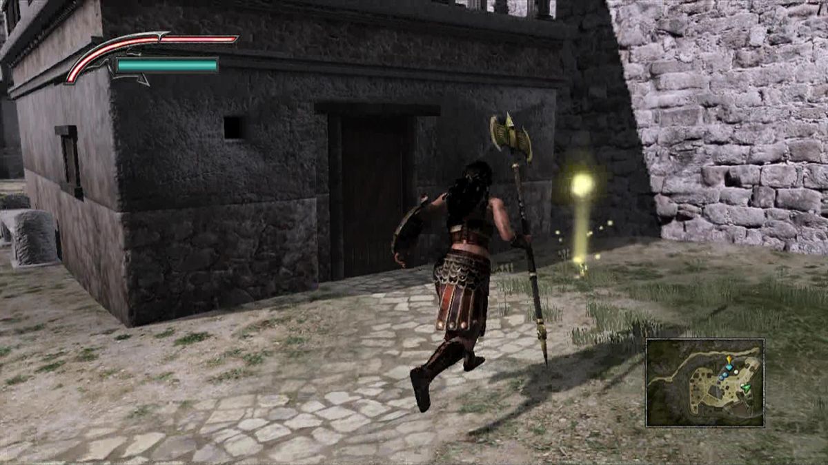 Warriors: Legends of Troy (Xbox 360) screenshot: Collect blessings to receive Kleos and be fully healed.