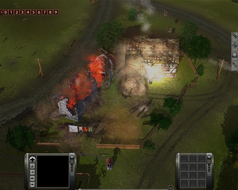 Aggression: Reign over Europe (Windows) screenshot: Artillery shelling