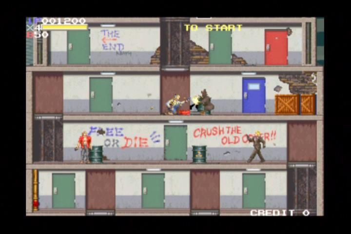 Taito Legends 2 (Xbox) screenshot: Elevator Action Returns