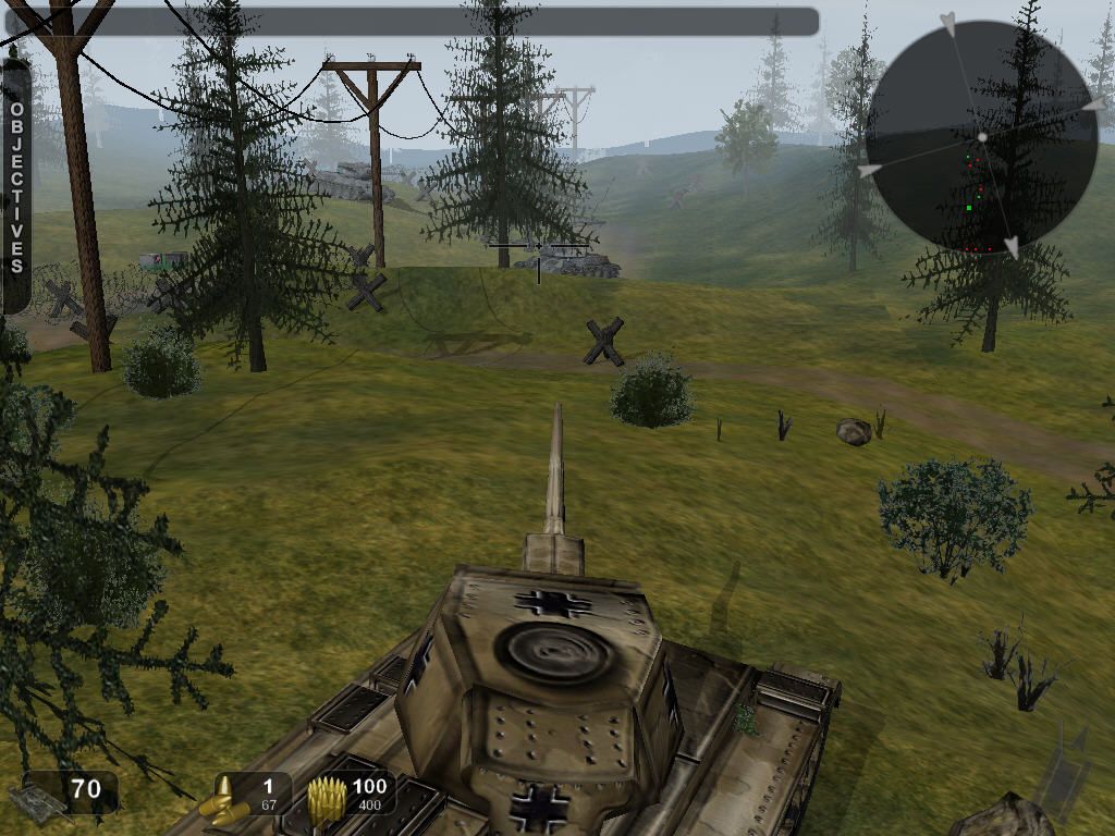 Commanding Officer: Tank Battalion Eastern Front 1941-1945 (Windows) screenshot: Surprise!