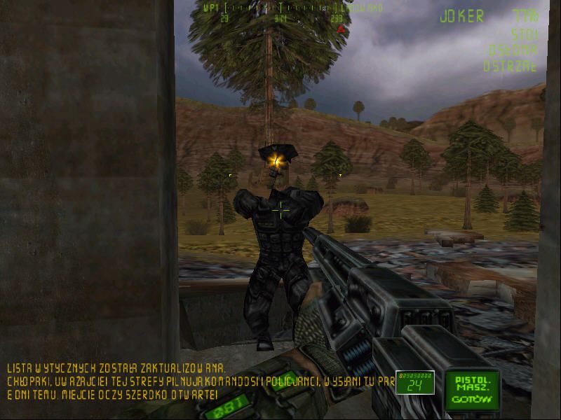 Codename: Outbreak (Windows) screenshot: Close combat