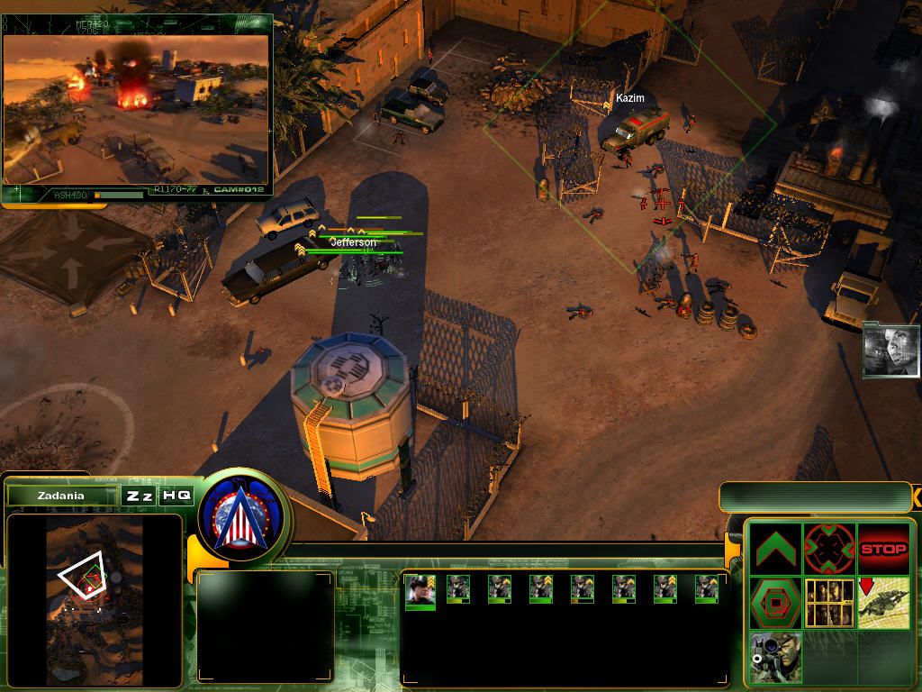 Act of War: Direct Action (Windows) screenshot: Attack on enemy truck