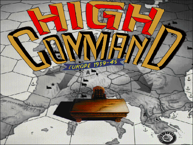 High Command: Europe 1939-'45 (DOS) screenshot: Title Screen