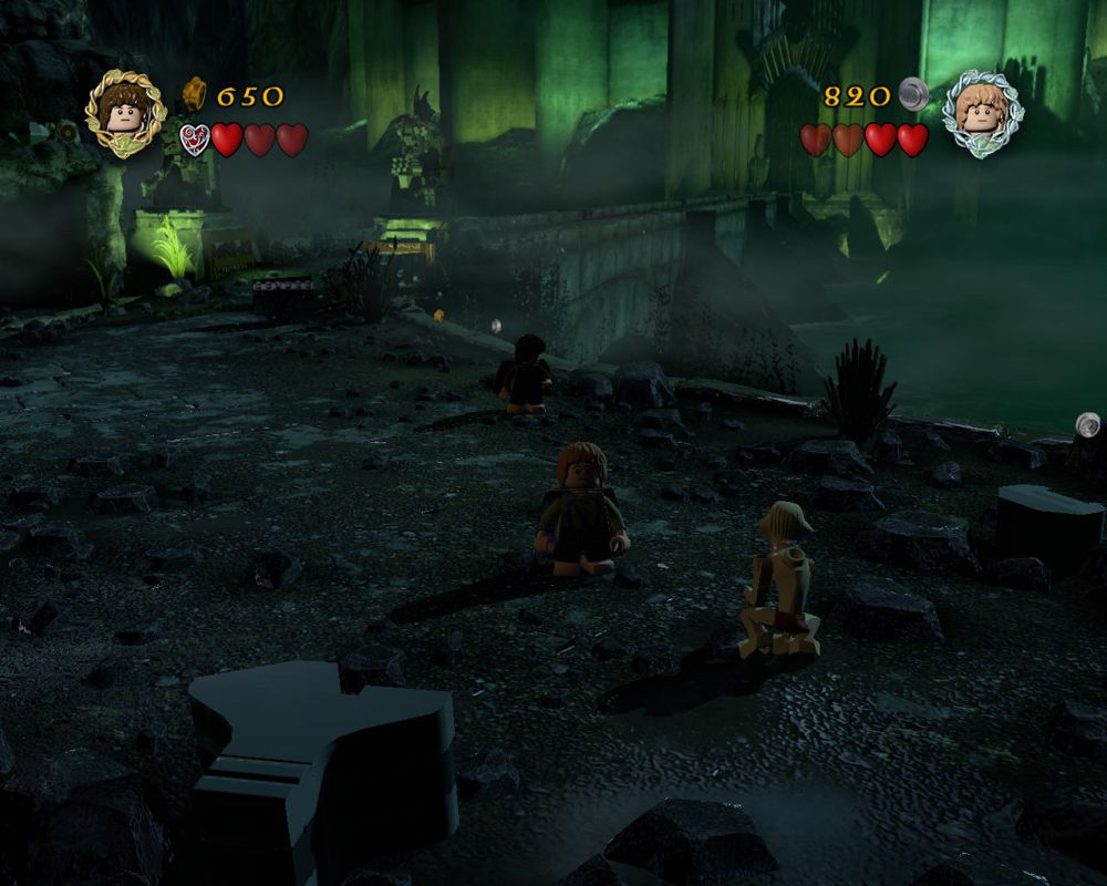 LEGO The Lord of the Rings (Windows) screenshot: The entrance to Mordor. What lies ahead?..