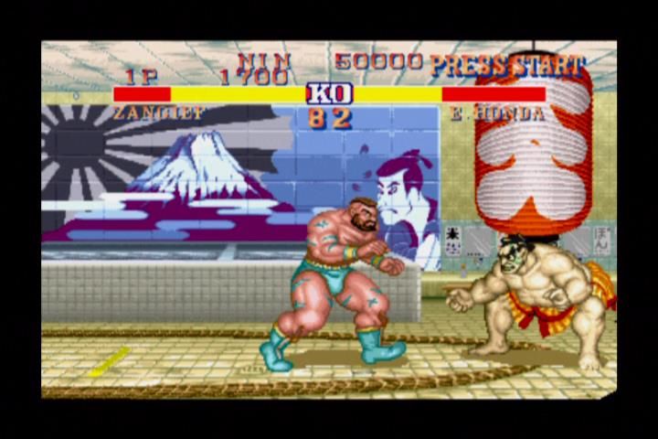 Capcom Classics Collection (Xbox) screenshot: Street Fighter 2 Champion Edition