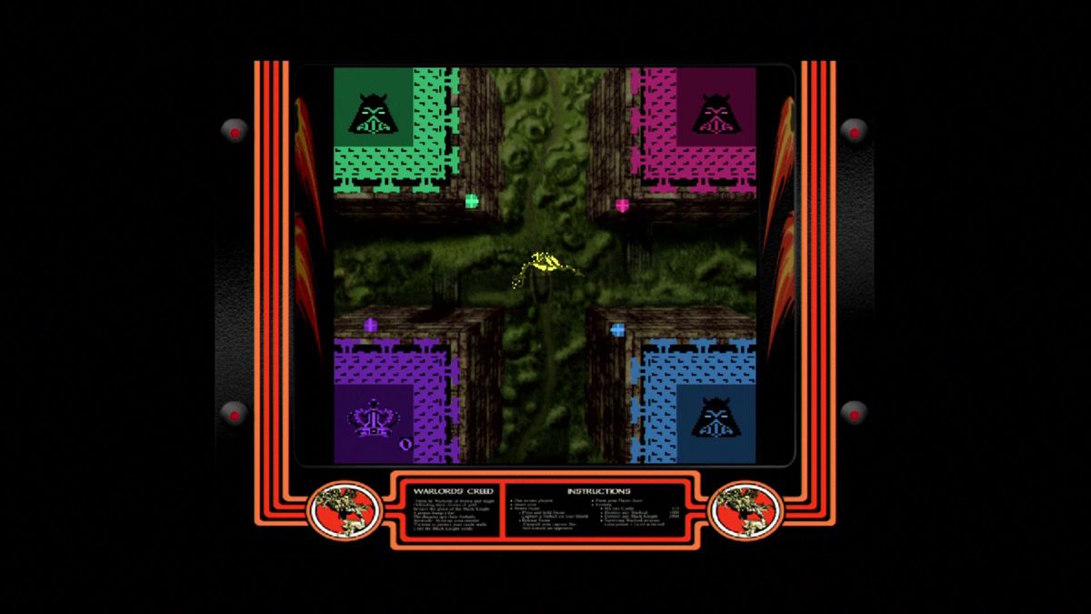 Atari: 80 Classic Games in One! (Xbox) screenshot: Warlords