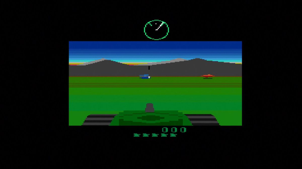 Atari: 80 Classic Games in One! (Xbox) screenshot: Battlezone (2600)