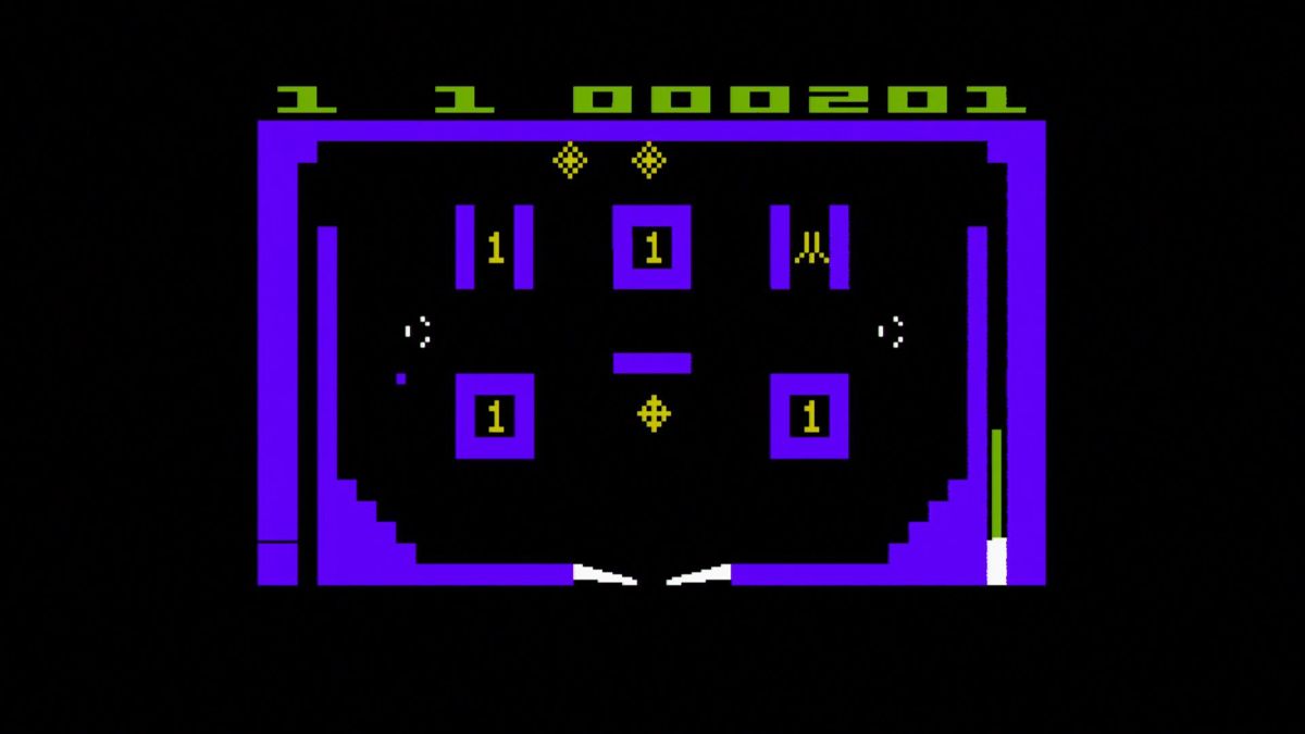 Atari: 80 Classic Games in One! (Xbox) screenshot: Video Pinball (2600)